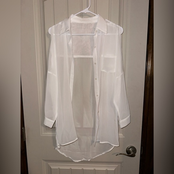 White Button Down - Picture 2 of 4